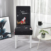 Black Christmas Chair Covers