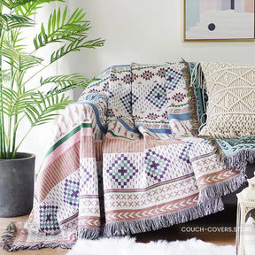 Boho Couch Cover Throw