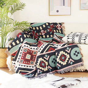 Boho Couch Cover Throw