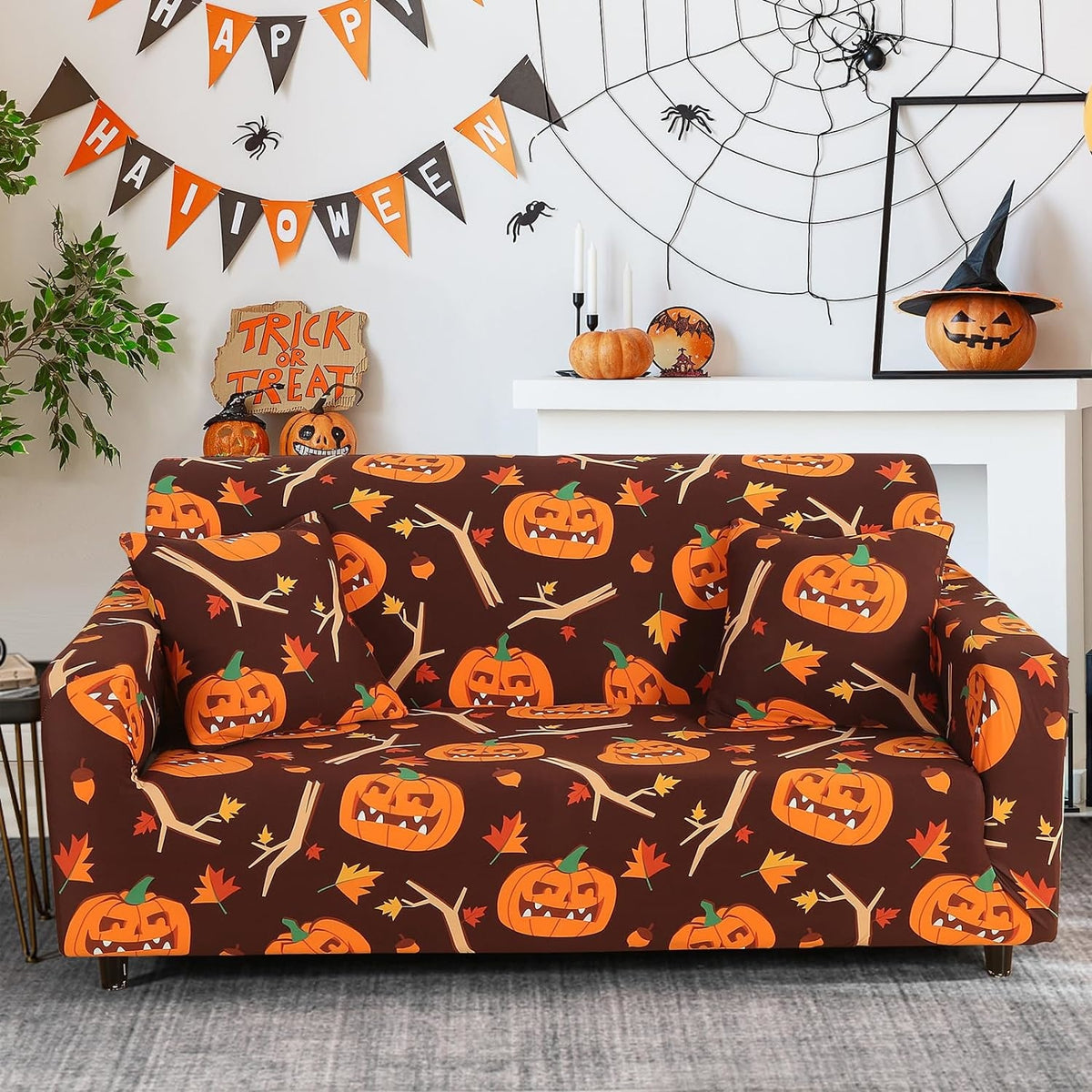 Halloween Couch Cover