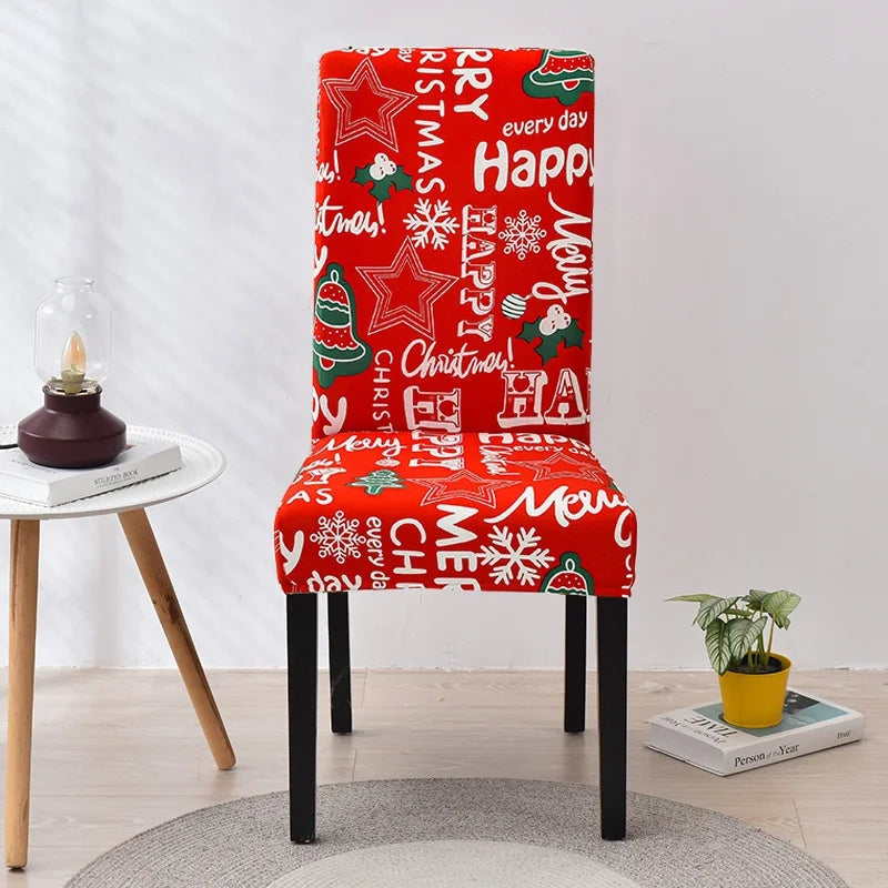 Merry Christmas Chair Covers