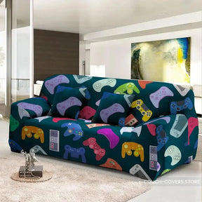 Video Game Couch Cover 1 seat (35-55’’ | 90-140cm) / Teal