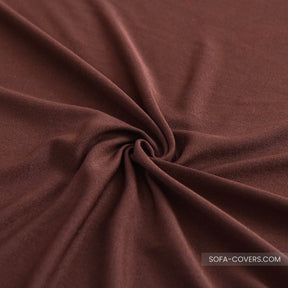 Brown sofa cover