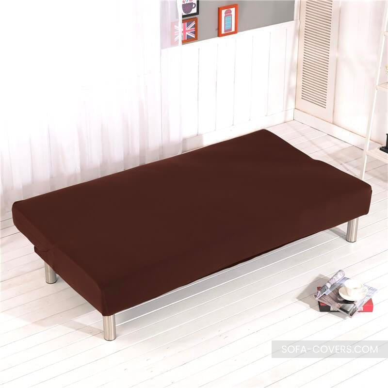 Chocolate brown futon cover