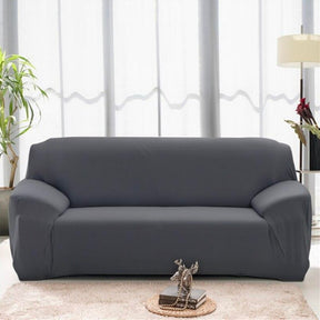 Dark gray loveseat cover