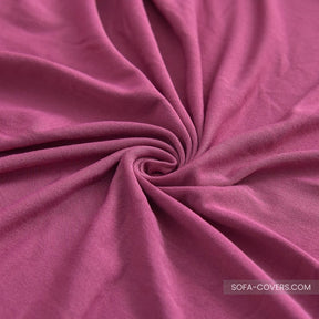 Dark pink sofa cover