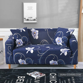 Floral couch cover