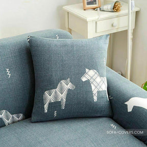 Horse couch cover