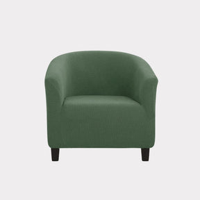 Kaki club chair slipcover