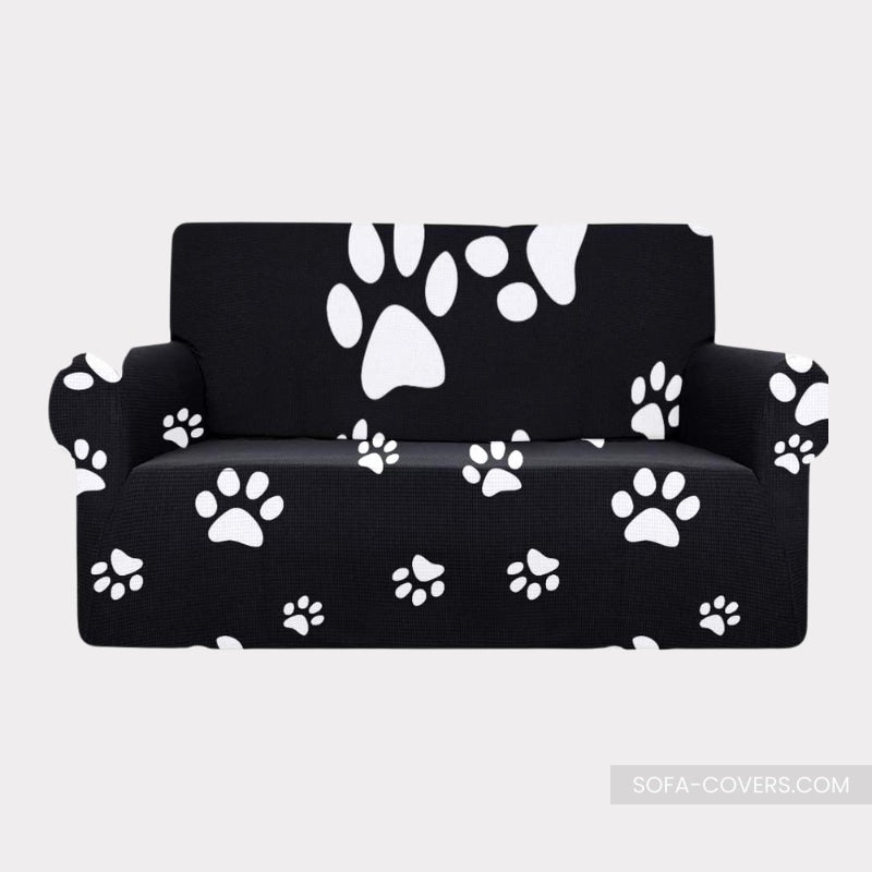 Paw print couch cover