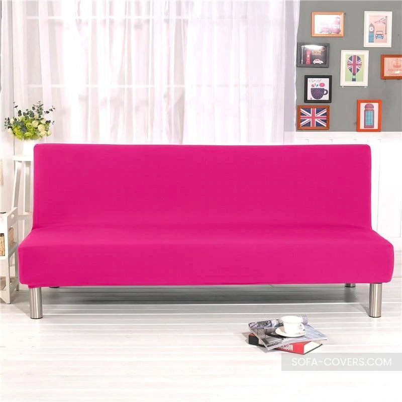 Pink futon cover