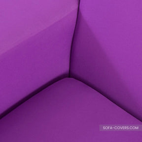 Purple couch cover