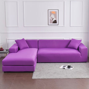 Purple couch cover