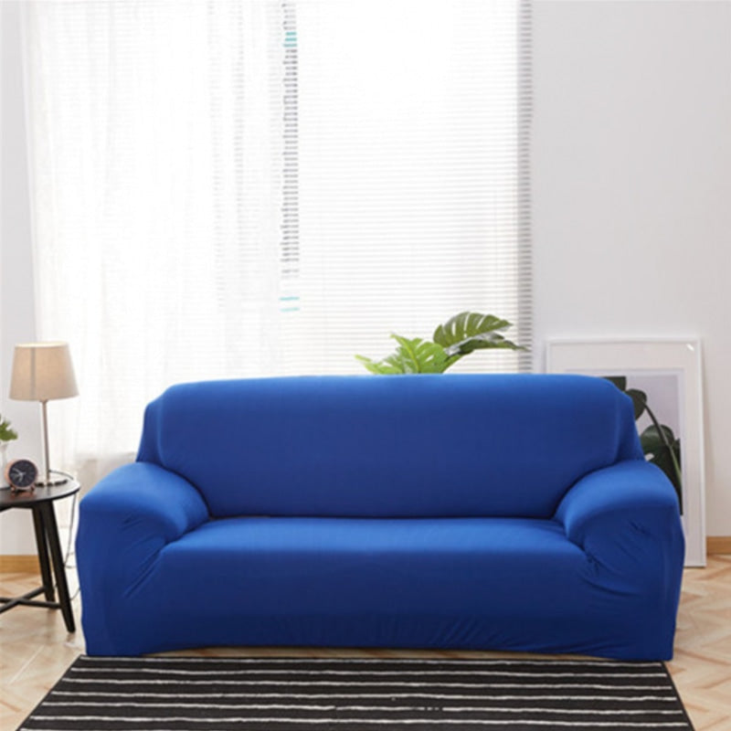 Royal blue loveseat cover