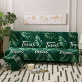 Tropical futon cover