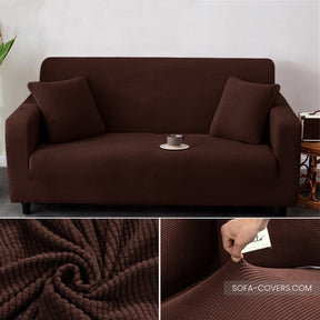 Waffle couch cover