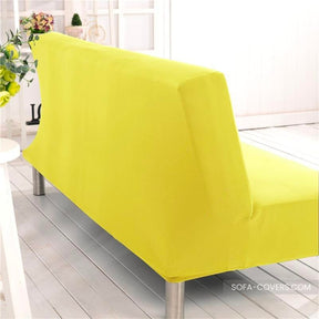 Yellow futon cover